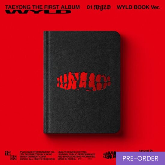 {PRE-ORDER} TAEYONG - 1st Album [WYLD] (WYLD BOOK Ver.)